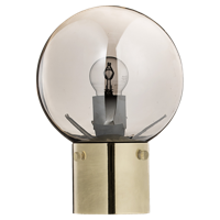 Bloomingville Tafellamp Goud glas ø18 25cm.H