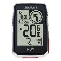 SIGMA ROX 2.0 White Top Mount Set | Fietscomputer draadloze GPS en navigatie incl. OVERCLAMP BUTLER | Outdoor GPS-navigatie voor puur rijplezier