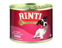 RINTI Gold rund; natvoer voor honden, 12 x 185 g, voor kleine honden, zonder granen, zonder koolhydraten
