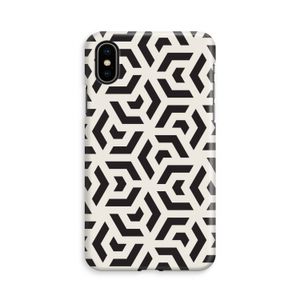 Crazy pattern: iPhone Xs Volledig Geprint Hoesje