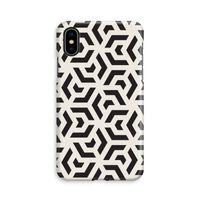 Crazy pattern: iPhone Xs Volledig Geprint Hoesje - thumbnail