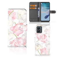 Motorola Moto G53 Hoesje Lovely Flowers - thumbnail