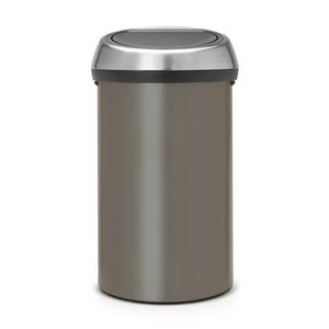 Brabantia Touch Bin Afvalemmer 60 Liter Vingerafdrukvrij