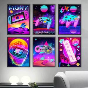 Posters - Game Art / set van 6