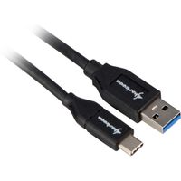 Sharkoon USB-A 3.2 > USB-C kabel 1 meter - thumbnail