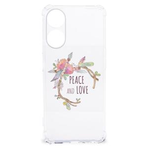 OPPO A58 | A78 5G Stevig Bumper Hoesje Boho Text