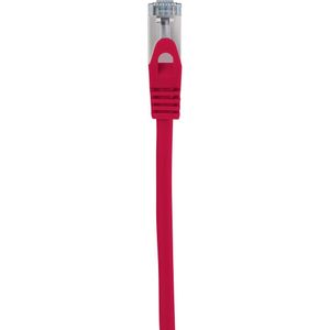 Renkforce RF-5043950 RJ45 Netwerkkabel, patchkabel CAT 6A S/FTP 15.00 m Rood Vlambestendig 1 stuk(s)