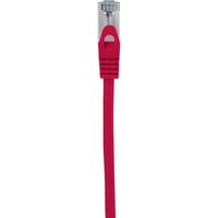 Renkforce RF-5043950 RJ45 Netwerkkabel, patchkabel CAT 6A S/FTP 15.00 m Rood Vlambestendig 1 stuk(s) - thumbnail