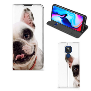 Motorola Moto G9 Play Hoesje maken Franse Bulldog