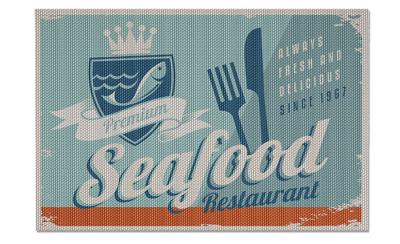 Balvi placemat seafood - set van 2 Balvi placemat seafood - set van 2