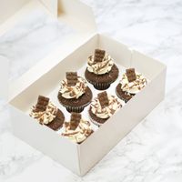 Chocolade Cupcake (6 stuks)