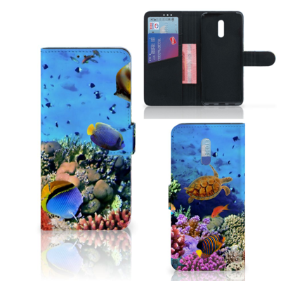 OPPO Reno Telefoonhoesje met Pasjes Vissen OPPO Reno Telefoonhoesje met Pasjes Vissen