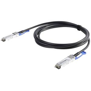 Digitus DN-81602 InfiniBand en Glasvezelkabel 2 m QSFP28 DAC Zilver, Zwart