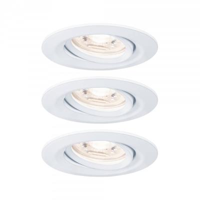 Paulmann 92971 EBL Nova mini Plus Coin LED-inbouwlamp Set van 3 stuks LED 4.20 W Wit