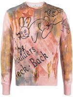 Vivienne Westwood pull à imprimé graphique - Rose