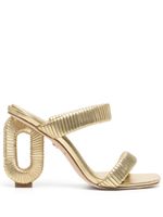 Dee Ocleppo sandales JC 90 mm en cuir - Or