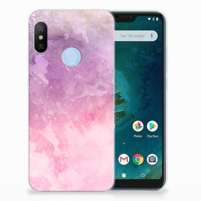 Hoesje maken Xiaomi Mi A2 Lite Pink Purple Paint Hoesje maken Xiaomi Mi A2 Lite Pink Purple Paint