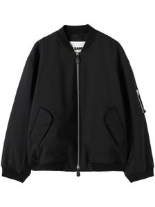 Jil Sander veste bomber matelassée - Noir