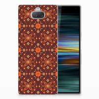 Sony Xperia 10 Plus TPU bumper Batik Brown