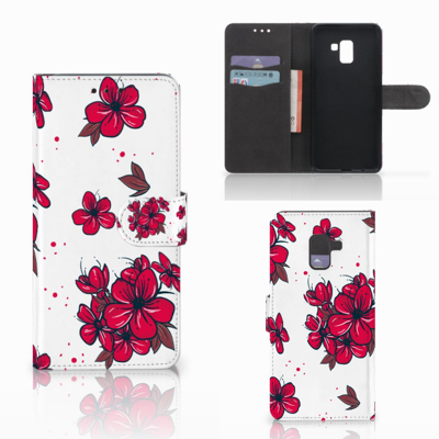 Samsung Galaxy A8 Plus (2018) Hoesje Blossom Red Samsung Galaxy A8 Plus (2018) Hoesje Blossom Red