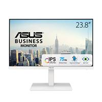 ASUS VA24EQSB-W Business Monitor – 23.8 inch, Full HD, IPS, Frameless, 75Hz, Adaptive-Sync, Low Blue Light, Flicker Free, Ergonomic Design