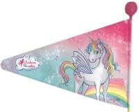 BIKE FASHION Safety flag einhorn paradies