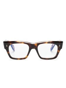 Cutler & Gross lunettes de vue 9690 à monture carrée - Marron