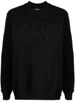 izzue x Neighborhood sweat à logo brodé - Noir