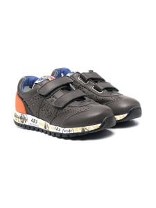 Premiata Kids baskets Lucy à attaches scratch - Gris