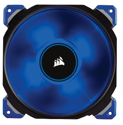 Corsair Air ML140 Pro Computer behuizing Ventilator 14 cm Zwart, Transparant