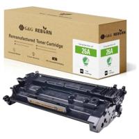 G&G Toner vervangt HP 26A Compatibel Zwart 3100 bladzijden Reborn remanufactured 21232