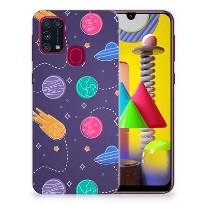 Samsung Galaxy M31 Silicone Back Cover Space Samsung Galaxy M31 Silicone Back Cover Space