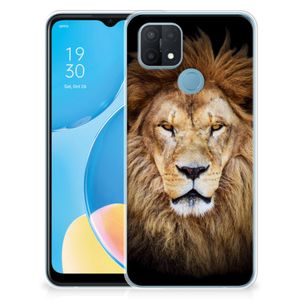 OPPO A15 TPU Hoesje Leeuw