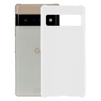 Google Pixel 7 rubberen plastic behuizing - wit - thumbnail