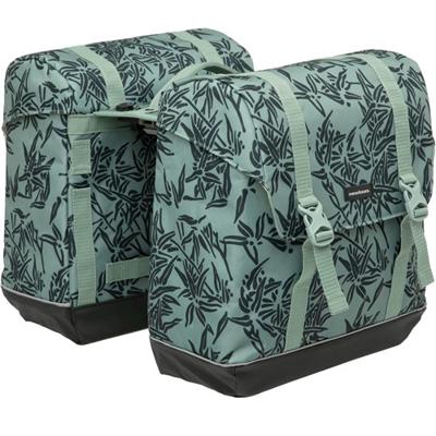 Newlooxs New Dubbele Fietstas Alba MIK Bagagedrager Waterafstotend Bamboo Groen