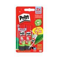 Lijmstift Pritt 22gr op blister 2e halve prijs blister ÃƒÆ' 2 stuks