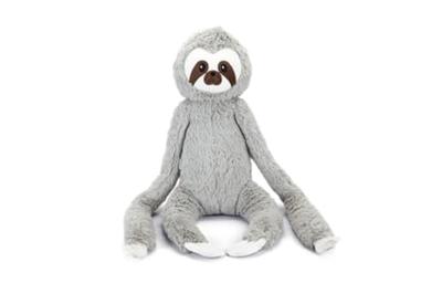 BZ PLUSH SLOTH MEES XL DOG TOY GREY, 80X30X16 CM