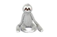 BZ PLUSH SLOTH MEES XL DOG TOY GREY, 80X30X16 CM
