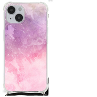 Back Cover iPhone 14 Plus Pink Purple Paint - thumbnail