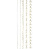 Vivi Gade Zelfklevende halve plakparels 2/8 mm wit 140 stuks