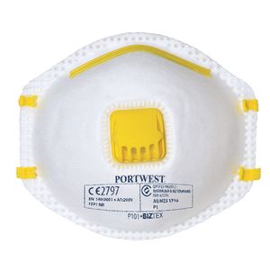 Portwest P101 P1V Disp Respirator (10)