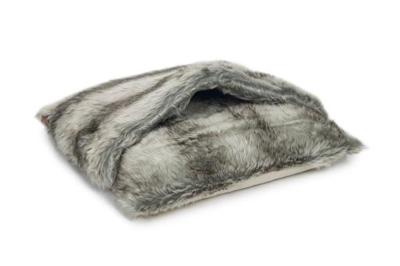 Designed by lotte mayah - kattenslaapzak - grijs - 50x50 cm