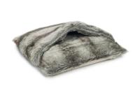Designed by lotte mayah - kattenslaapzak - grijs - 50x50 cm