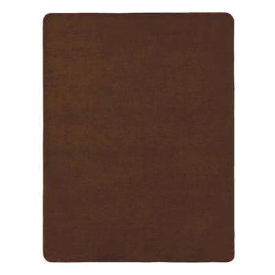 Woondeken van bio-katoen, choco 150 x 200 cm