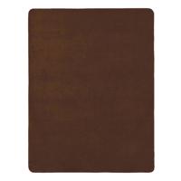 Woondeken van bio-katoen, choco 150 x 200 cm