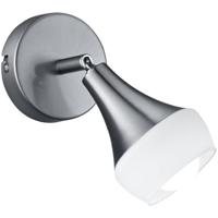 Led Plafondspot - Trion Trompo - E14 Fitting - 1-lichts - Rond - Mat Nikkel - Aluminium