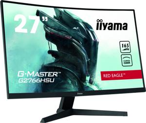 Iiyama G-MASTER Red Eagle G2766HSU-B1 Gaming monitor Energielabel E (A - G) 68.6 cm (27 inch) 1920 x 1080 Pixel 16:9 1 ms HDMI, DisplayPort, USB 2.0,