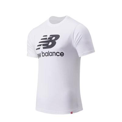 New Balance T-shirt wit/zwart