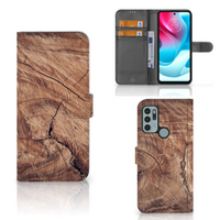 Motorola Moto G60s Book Style Case Tree Trunk