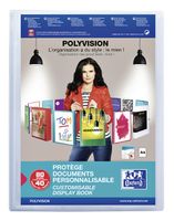 Showalbum Oxford Polyvision A4 40-tassen PP transparant